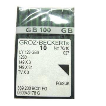 Игла Groz-beckert UYx128GBS FG/SUK № 130/21