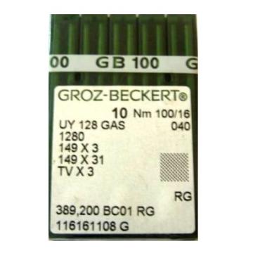 Игла Groz-Beckert UYx128GAS № 100/16